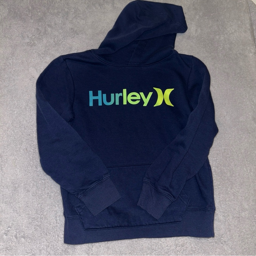 Hurley Deep Blue Pullover with Logo